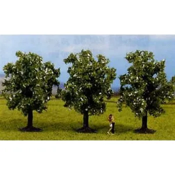 Modelová železnice strom ovocný bílý 3ks Noch 25111