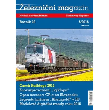 Časopis Železniční magazín 5/2015 Literatura zm1505