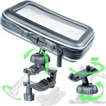 Zavazadlo na motocykl Univerzální držák na mobil / navigaci pro připevnění na řídítka