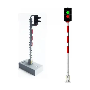 Modelová železnice návěstidlo AŽD odjezdové ( Z,Č ) Němeček t250