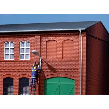 Modelová železnice okna slepá červená Auhagen 80205