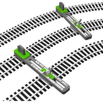 Modelová železnice držáky pro výrobu paralelní tratě nastavitelné TT Proses PPT-TT-01