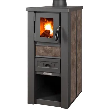 Krbová kamna Pro-Tech shop Krbová kamna 6,5 kW mocca 2211895
