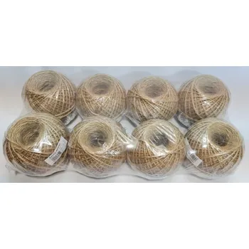 Lano motouz 250g JUTA, 166m, TEX500x3, CZ, přírodní