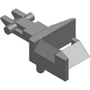 Modelová železnice standardní hlava spřáhla dle NEM 357 (2 ks) Liliput L969100