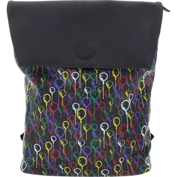 Kabelka RIEKER Dámský černý batoh H1498-95-613 Velikost