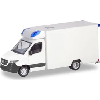 autíčko MiKi MB Sprinter 2018 Fahrtec bílý Herpa 013710