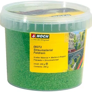 Modelová železnice posyp středně zelený Noch 08372