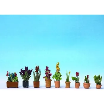 Modelová železnice okrasné květiny v truhlíku Noch 14012