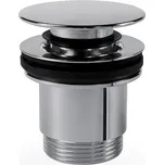 Tres Sifonová vpusť 5/4 click/clack Chrom celokovová velká zátka 24284001
