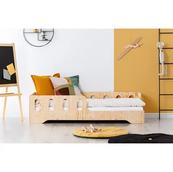 Dětská postel KIKI 1 - P Dětská dřevěná postel ADEKO Rozměry: 90 x 140 cm