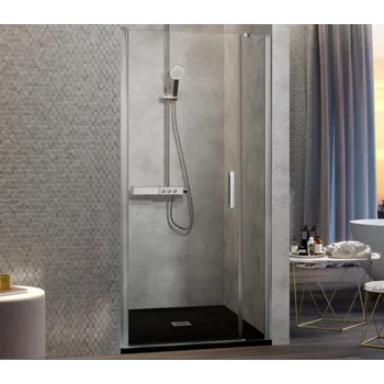 Sprchové dveře ROSS Lordy 120x190 cm - jednokřídlé sprchové dveře 116-121 cm dveře lze instalovat na pravou i levou stranu
