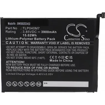 Baterie pro mobilní telefon VHBW Baterie pro Alcatel 3T / OT-9032T, 3900 mAh