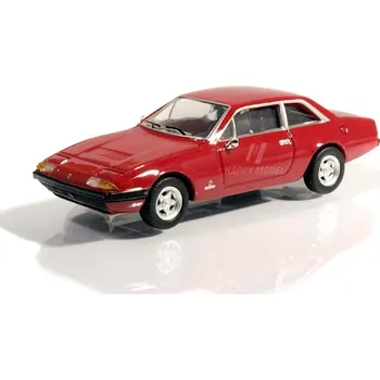 autíčko Ferrari 365 GT4 2+2 červené 1972 Brekina PCX870133