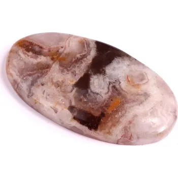 Korálek Kabošon Auralite č.3058 (43x23x7mm)