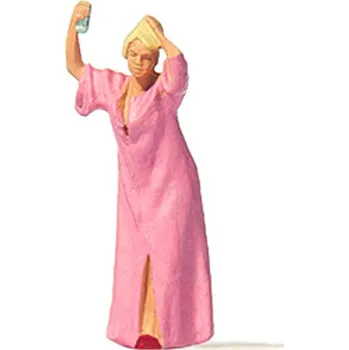 Figurka paní se sprejem na vlasy Preiser 28229