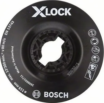 Příslušenství k brusce Podložný kotouč pro brusné kotouče do úhlových brusek s technologií X-LOCK do zrnitosti P60 Bosch 115mm (2608601711)