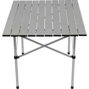 kempingová židle Stůl CAMPING skládací ALU (Skládací campingový stolek vyrobený z lehkých ALU slitin, dodávaný s praktickým přepravním pouzdrem.)