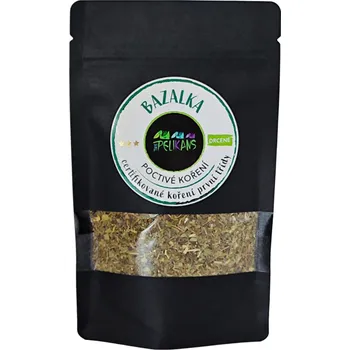 Koření Koření bazalka drcená - The Pelikans 30g