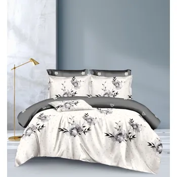 Povlečení 3dílné Mikroplyšové povlečení Tina 200x140cm+90x70cm TiaHome