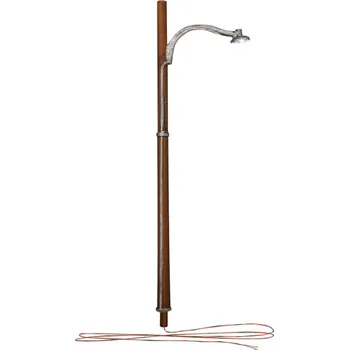 Modelová železnice dřevěná pouliční lampa 3 ks Woodland Scenics JP5638