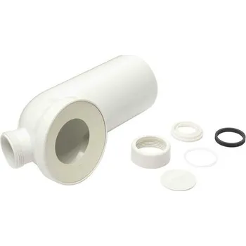 Koleno odpadní ABU odtokové, s odbočkou, bílé 752401