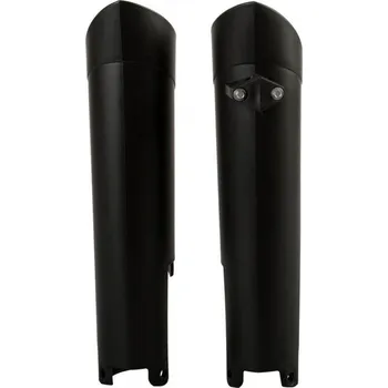 POLISPORT kryty teleskopů / tlumičů KTM SX/SXF 08-14 EXC/EXCF 08-15, HUSQVARNA TC14, FC 14, TE,FE 14-15, barva černá HUSQVARNA TE 125 rok 14-15