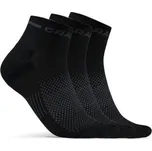 Craft set ponožek Core Dry Sock Mid 3-pack Barva: black, Velikost: XL (46-48)