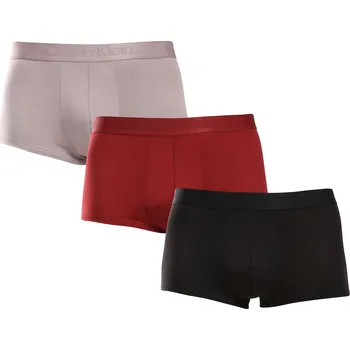 Boxerky 3PACK pánské boxerky Calvin Klein vícebarevné (NB3741A-Q0J) S NB3741A-Q0J Možnost vrácení zboží ZDARMA do 120 dnů!
