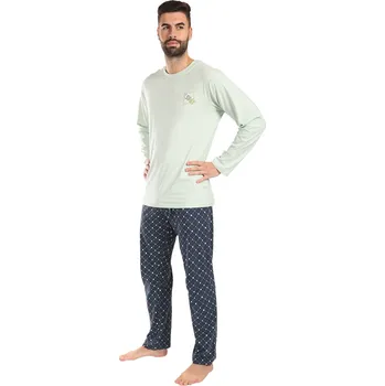 Pánské pyžamo Pánské pyžamo Gino vícebarevné (79171-LGZDZM) XXL 79171-LGZDZM Možnost vrácení zboží ZDARMA do 120 dnů!