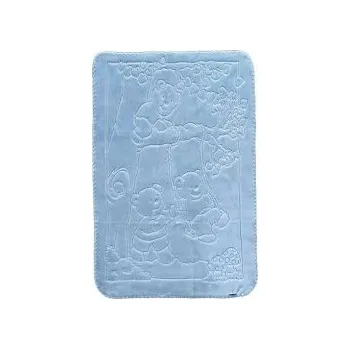 Dětská deka COPITO Deka španělská dětská Modrá 80 x 110cm