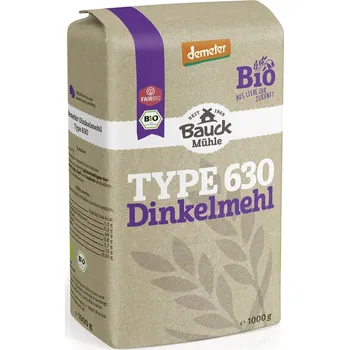 Mouka Bauckhof Špaldová mouka typ 630 světlá 1 kg bio