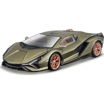 autíčko Maisto - Speed Icons - Lamborghini Sián FKP 37, matně zelená, 1:64