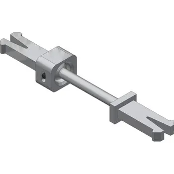 Modelová železnice 3D pevné spřáhlo do šachty 17mm 10ks Nürnberger Modelleisenbahnen 950017