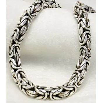 Šperk Vorlové Šperky, Stříbrný řetízek královská vazba, 60 cm, R113 (Ručně dělaný řetízek)