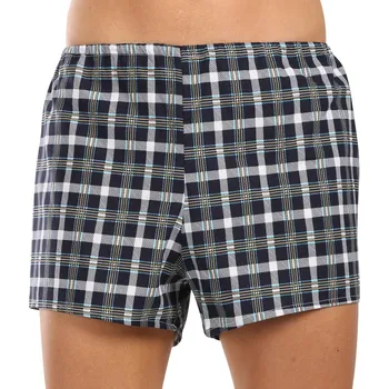 Trenýrky Klasické pánské trenky Foltýn vícebarevné kostky nadrozměr (KN82) 5XL Možnost vrácení zboží ZDARMA do 120 dnů!