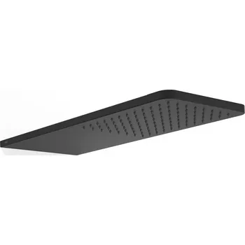 Sprchová hlavice Tres sprcha nástěnná hlavová černá mat 210x550mm 29990307NM