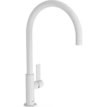 Vodovodní baterie TRES COCINA bílá mat dřezová baterie 20544001BM