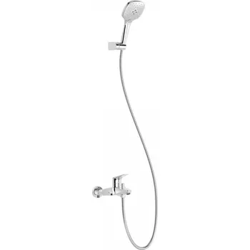 Tres CANIGO chrom vanová nástěnná včetně sprchy, držáku a hadice 21717001