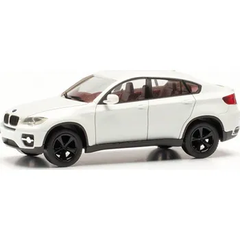 autíčko BMW X6 bílé s černými koly Herpa 024037-003