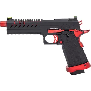Airsoftová zbraň Vorsk Airsoftová pistole Hi-Capa 5.1, GBB - Red MATCH