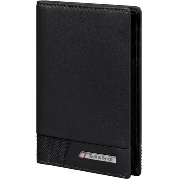 Peněženka Samsonite kožená pánská peněženka PRO-DLX 6 SLG 151 černá 147796-1041 black