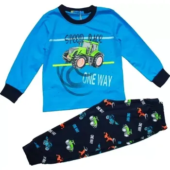 Dětské pyžamo chlapecké modré SV svítící ve tmě 1550 KUGO 865/88