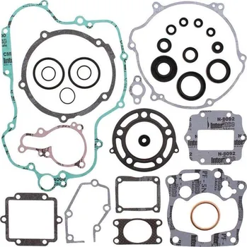 Těsnění motoru Winderosa sada těsnění motoru (s olejovým těsněním) Kawasaki KX125 01-02