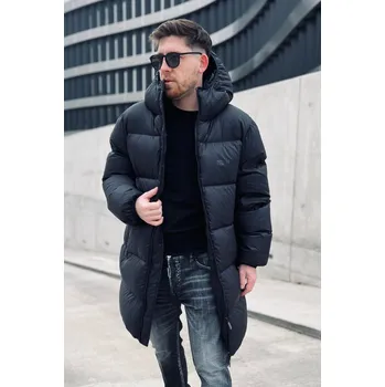 Pánský zimní kabát Pánská bunda DSQUARED2 S71AA0464 černá Velikost: 52