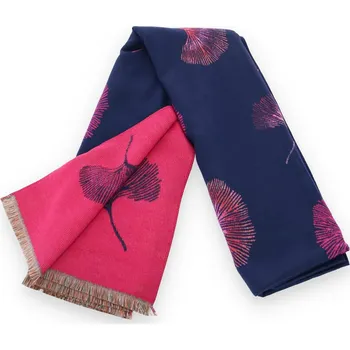 Šála Šála potisk list LM3953 Itálie barva: modrá