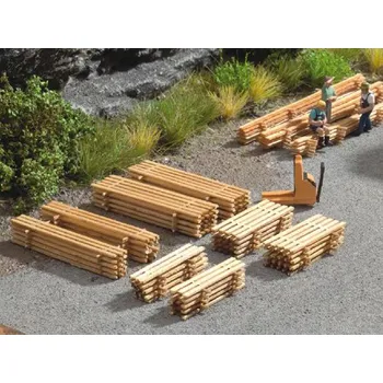 Modelová železnice štos prken různé 8ks Noch 14214