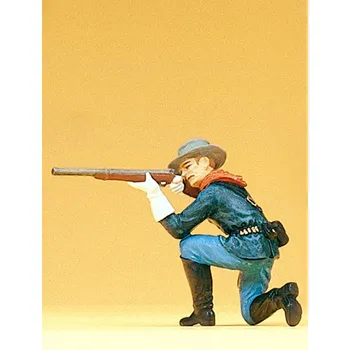 Modelová železnice klečící voják se zbraní Preiser 54752