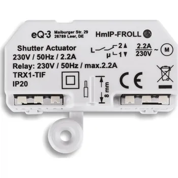 Napájecí zdroj pro osvětlení Homematic IP Roletový akční člen - skrytá montáž - HmIP-FROLL