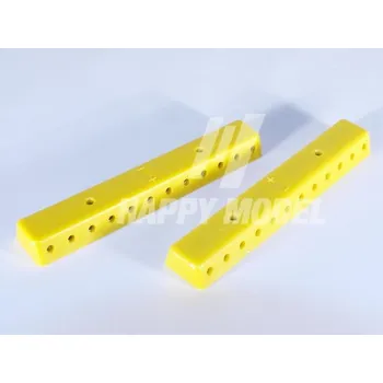 Modelová železnice lišta rozvodná žlutá 2ks+šrouby Viessmann 6842